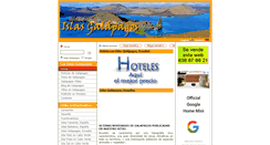 Desktop Screenshot of islasgalapago.com